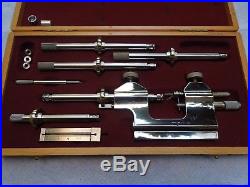 Large model Hahn/Steiner Jacot Tool, watchmakers lathe, first class, 5 runners