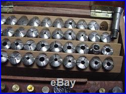 Lathe Collets 8mm (40) Pieces for the Watchmaker A lot of Brands and sizes good