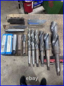 Lathe Drills Tooling Heavy-duty collection of lathe tooling & large taper drills