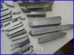 Lathe HSS and carbide cutting tools, 5C collets and tool holders