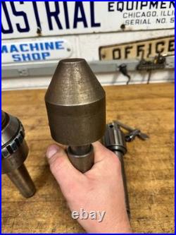 Lathe Live Centers and Jacobs Chuck Swiss Lathe Tooling MT4