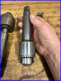 Lathe Live Centers and Jacobs Chuck Swiss Lathe Tooling MT4