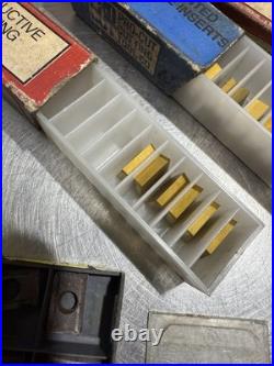 Lathe Machine Machinist Cutting Tools Mint Condition Assorted Lot (48) Cutting T