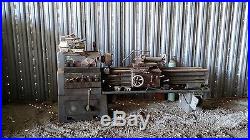 Lathe Meuser & Co, Three phase, heavy equipment, machinery tools, metal lathe