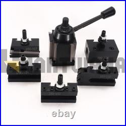 Lathe Quick Change Tool Post 250-111 Set Wedge Type Quick Change Tool Post Set