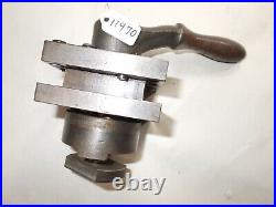 Lathe Square Turret, TRISON MFG. CO Turret holds 3/8 Tool Bits, 5/8 Tongue USA