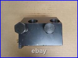 Lathe Tool Block For Okuma LB-15 Lathe, 1.5 ID, 45mm x 80mm Bolt Pattern