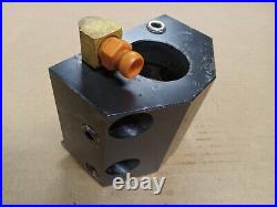 Lathe Tool Block For Okuma LB-15 Lathe, 1.5 ID, 45mm x 80mm Bolt Pattern