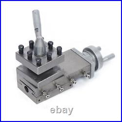 Lathe tool holder Bench lathe WM180V Tool Slide Compound withsquare tool turret US