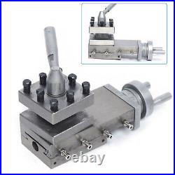 Lathe tool holder Bench lathe WM180V Tool Slide Compound withsquare tool turret US