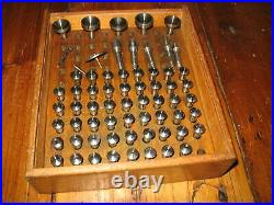 Levin Collet Set for Watchmaker's or Jeweler's 8mm WW Lathe