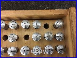 Levin Lathe Collet DJewelers Watchmakers Lot of 82 Pieces