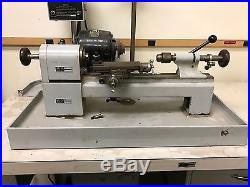 Levin Precision Metal Lathe With Micro Drilling Attachment, Table & Tooling 115v
