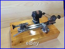 Levin Watchmaker's Lathe WW with motor