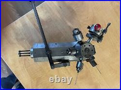 Levin Watchmakers Lathe 6 Position Turret And Attachments