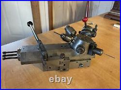 Levin Watchmakers Lathe 6 Position Turret And Attachments