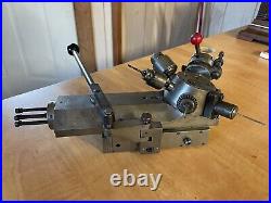 Levin Watchmakers Lathe 6 Position Turret And Attachments