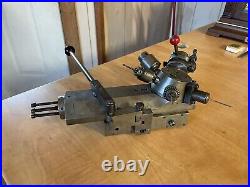 Levin Watchmakers Lathe 6 Position Turret And Attachments