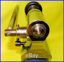 Levin lever operated collet holding tailstock for 8mm watchmaker/jeweler lathe