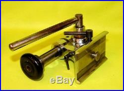 Levin lever operated collet holding tailstock for 8mm watchmaker/jeweler lathe