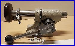 Levin watchmakers jewelers lathe Tailstock 10mm type D + Derbyshire collet