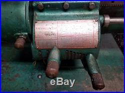 Logan Lathe Powermatic Model 1955TH Thread cutting with Cabinet and tooling