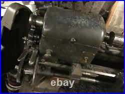 Logan Lathe Single Phase 1HP 110V with Quick Change Tool Post withChange Gears