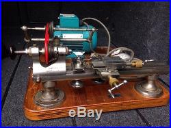 Lorch 8mm Watchmakers Lathe Watch Antique Restoration Collets Motor Tool