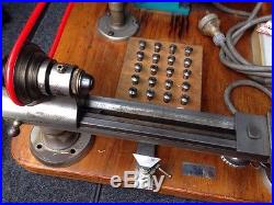 Lorch 8mm Watchmakers Lathe Watch Antique Restoration Collets Motor Tool