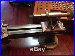 Lorch Boley 8 mm Watchmakers Lathe Motor Collets Reduction Drive 6 Jaw Chuck