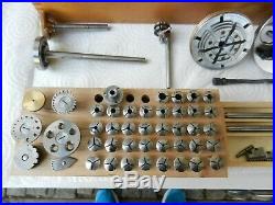 Lorch Junior high end watchmakers lathe, huge assortment of accessories
