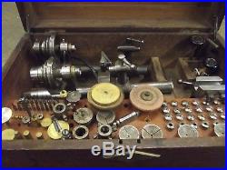Lorch Watchmakers Watch Makers Lathes Boxed Set Lathe