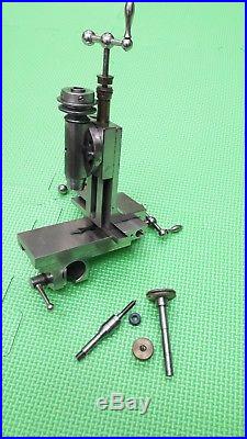 Lorch watchmaker lathe vertical mill / vertical support