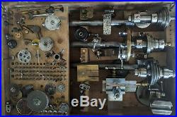 Lorch watchmakers lathe and accessories