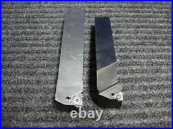 Lot Of 2 Vardex Indexable Cnc Lathe Turning Tool Holders Al 100-3 Cq Al 125-4