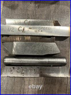 Lot Of C. L High Speed Lathe Tools