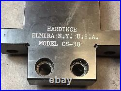 Lot Of Two Hardinge CS-38 Tool Holder 3/4 RD Conquest CNC Lathe