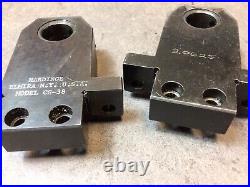 Lot Of Two Hardinge CS-38 Tool Holder 3/4 RD Conquest CNC Lathe