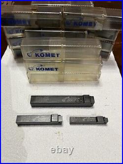 Lot of 15 Komet Shanks Lathe Turning Tools Holder SWJCL 10-01 D0020540 MORE