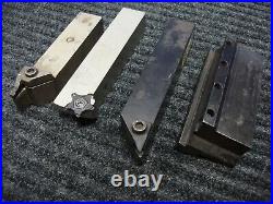 Lot of 4 ISCAR CNC Lathe Turning Tool Holders HELI-GRIP Pentacut CUT-GRIP