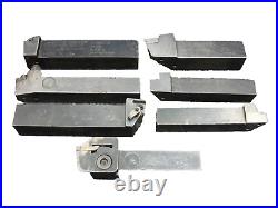 Lot of 7 Valenite CNC Lathe Turning Tool Indexable Holders MDJNL-16-4D MDJNR