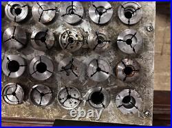 MACHINIST BsMt TOOL LATHE MILL Lot of 72 5C 5 C Emergency Collets