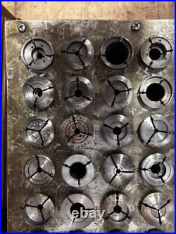 MACHINIST BsMt TOOL LATHE MILL Lot of 72 5C 5 C Emergency Collets