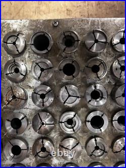 MACHINIST BsMt TOOL LATHE MILL Lot of 72 5C 5 C Emergency Collets