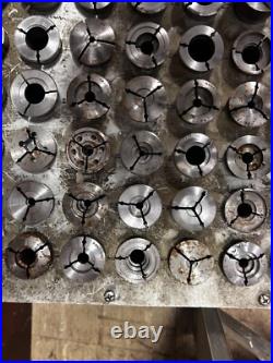 MACHINIST BsMt TOOL LATHE MILL Lot of 72 5C 5 C Emergency Collets