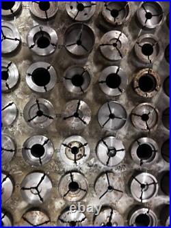 MACHINIST BsMt TOOL LATHE MILL Lot of 72 5C 5 C Emergency Collets