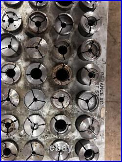MACHINIST BsMt TOOL LATHE MILL Lot of 72 5C 5 C Emergency Collets