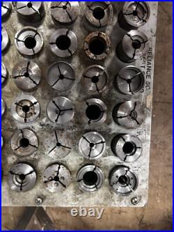 MACHINIST BsMt TOOL LATHE MILL Lot of 72 5C 5 C Emergency Collets
