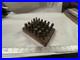 MACHINIST-DrWy-TOOL-LATHE-MILL-Lot-of-Gorton-Pins-in-Wood-Holder-Block-01-agns