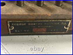 MACHINIST DrWy TOOL LATHE MILL Lot of Gorton Pins in Wood Holder Block
